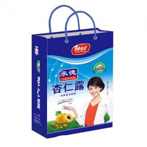 純旺無(wú)糖杏仁露手提袋飲品