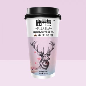 鹿角巷蜜桃烏龍牛乳茶手工現(xiàn)泡123g