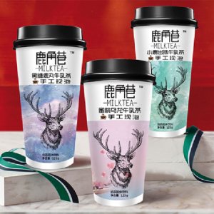 鹿角巷手工現(xiàn)泡奶茶固體飲料系列123g
