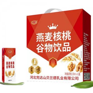 完達山貝蘭德燕麥核桃谷物飲品豎提禮盒