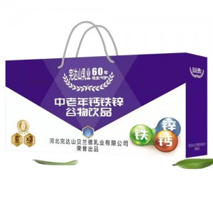 完達山貝蘭德中老年鈣鐵鋅谷物飲品