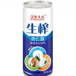 露美達(dá)生榨杏仁露藍(lán)罐240ml飲品