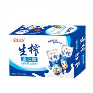 露美達(dá)生榨杏仁露藍(lán)色飲品