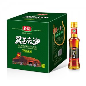 鄉(xiāng)韻黑芝麻油禮盒140mlx5