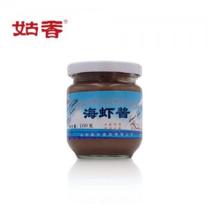 姑香海蝦醬160g（錐形瓶）