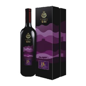 紫軒錦繡彩9干紅葡萄酒