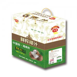 今喜鮮榨椰汁1升手提禮盒