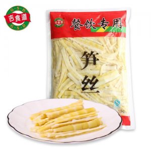 吉食道中餐快餐手撕筍1500g袋裝