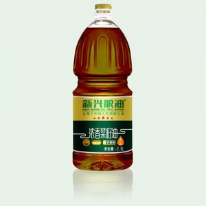 新興糧油濃香菜籽油2.5L