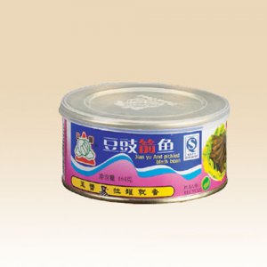 玉蕾豆豉箭魚(yú)罐頭