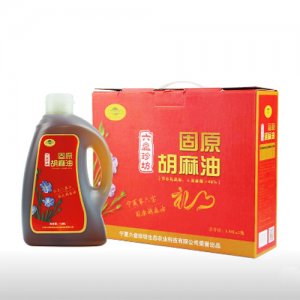 固原胡麻油禮品裝(六盤山高原亞麻籽油)