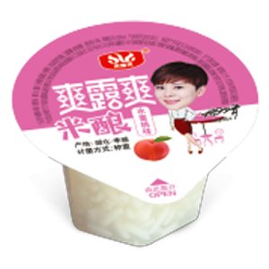 爽露爽水蜜桃味果凍米釀