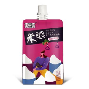 爽露爽蔓越莓味米釀285ML
