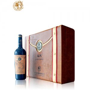 益利赤霞珠4只裝皮盒葡萄酒
