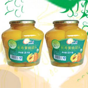 廣瑞-長(zhǎng)壽黃桃罐頭