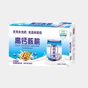 親近福高鈣核桃復(fù)合植物蛋白飲料低糖型箱子