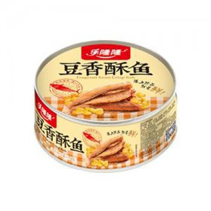 樂(lè)隆隆140g豆香酥魚(yú)