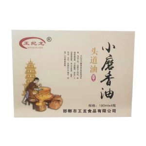 王紀(jì)龍頭道小磨香油180mlx4瓶