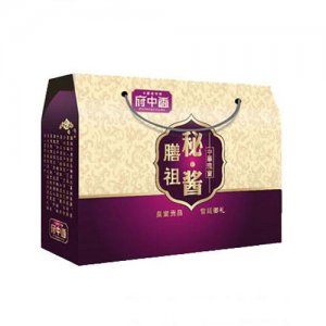 府中香膳祖秘醬青花瓷禮品裝紫