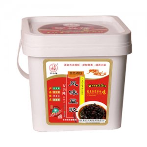 萬興隆風(fēng)味豆豉特色調(diào)料3.5kg