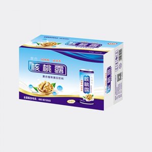 親近福核桃露復(fù)合植物蛋白飲料箱子