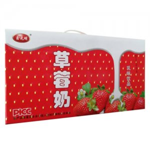鑫元明草莓奶乳味飲品