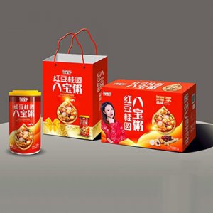 百世樂紅豆桂圓八寶粥箱