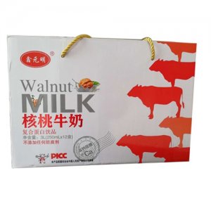 鑫元明核桃牛奶復合蛋白飲品250mlx12盒