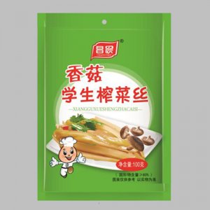昌晨香菇學生榨菜絲100克