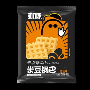 勁力郎米豆鍋巴香菇味