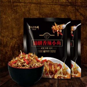 松源錦麟錦麟香辣小魚50g