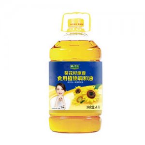 醇U工坊葵花原香食用植物調(diào)和油4L