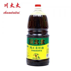 川太太純正菜籽油1.8L