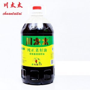 川太太純正菜籽油5L