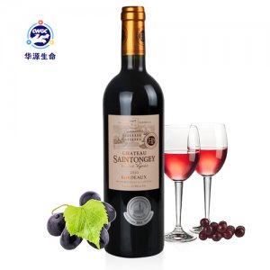 華源生命法國(guó)原裝進(jìn)口AOC干紅葡萄酒750ml