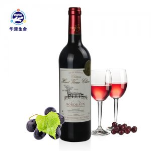 華源生命法國(guó)原裝進(jìn)口AOC紅葡萄酒750ml