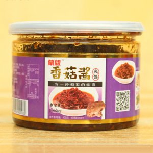 蒙毅奧爾良夾饃香菇醬400g