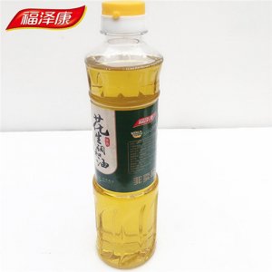 福澤康小瓶壓榨花生調(diào)和油500ML