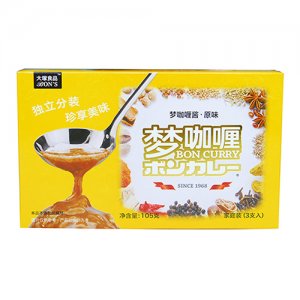 大塚食品 夢咖喱醬 （原味）三支裝