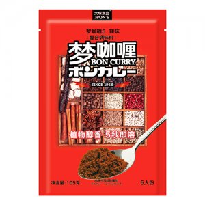 大塚食品夢咖喱醬 夢5（辣味）公斤裝
