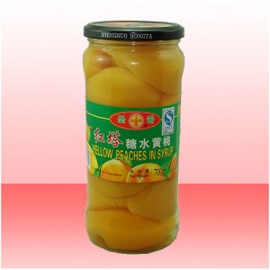 紅塔牌糖水黃桃罐頭