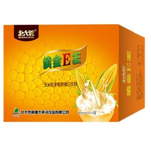 北大荒黃金E王玉米胚芽植物蛋白飲料600mlx10盒