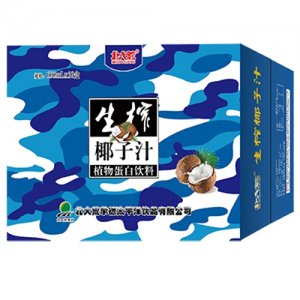 北大荒生榨椰子汁600mlx10盒