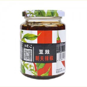 老實人豆豉 朝天辣椒 260g