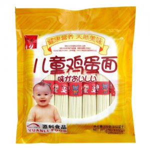 源利珍發(fā)兒童雞蛋面