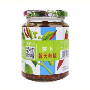 老實人蘿卜 朝天辣椒 260g