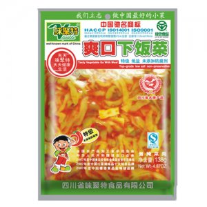 味聚特爽口下飯菜