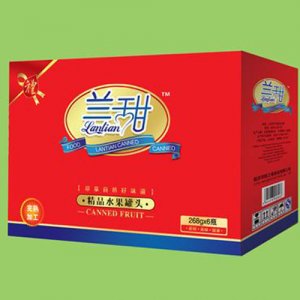 蘭甜精品水果罐頭268g×6