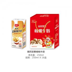 領(lǐng)舞高鈣堅(jiān)果核桃牛奶16盒禮盒