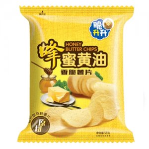 脆升升薯片蜂蜜黃油味55g